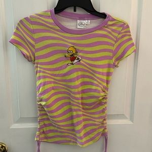 The Simpsons T-shirt with drawstring sides